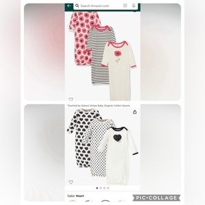 6 Touched by nature baby sleeping gowns